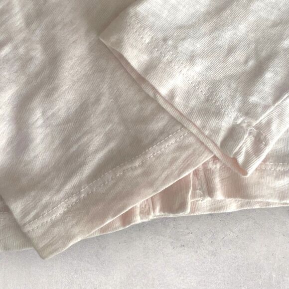 Bobi Los Angeles | Slub Top Pink Long Sleeve Button Down Size M Retail $66 - Picture 6 of 9